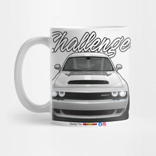 Challenger SRT White by pjesusart Mug